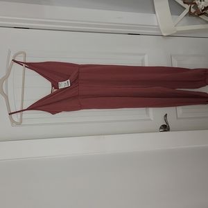Dusty rose jumpsuit